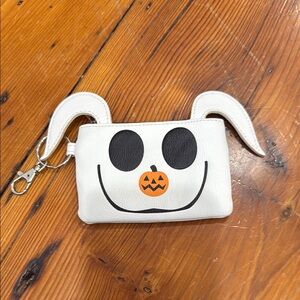 Disney Tim Burton Bioworld, The Nightmare Before Christmas Zero Coin Pouch White